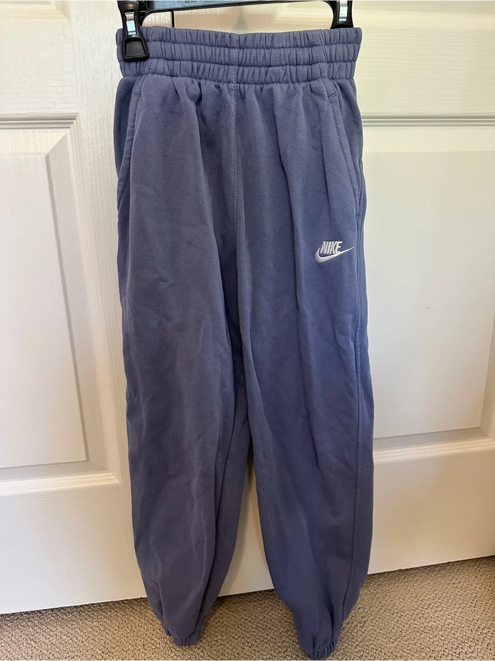 Nike Kids Purple Hoodie & Jogger Set Sz Small